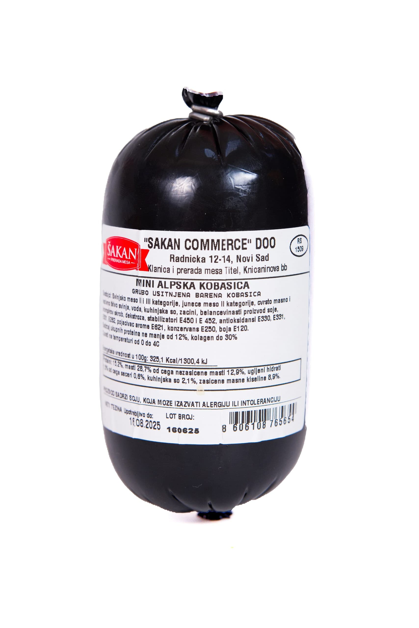 Mini alpska kobasica