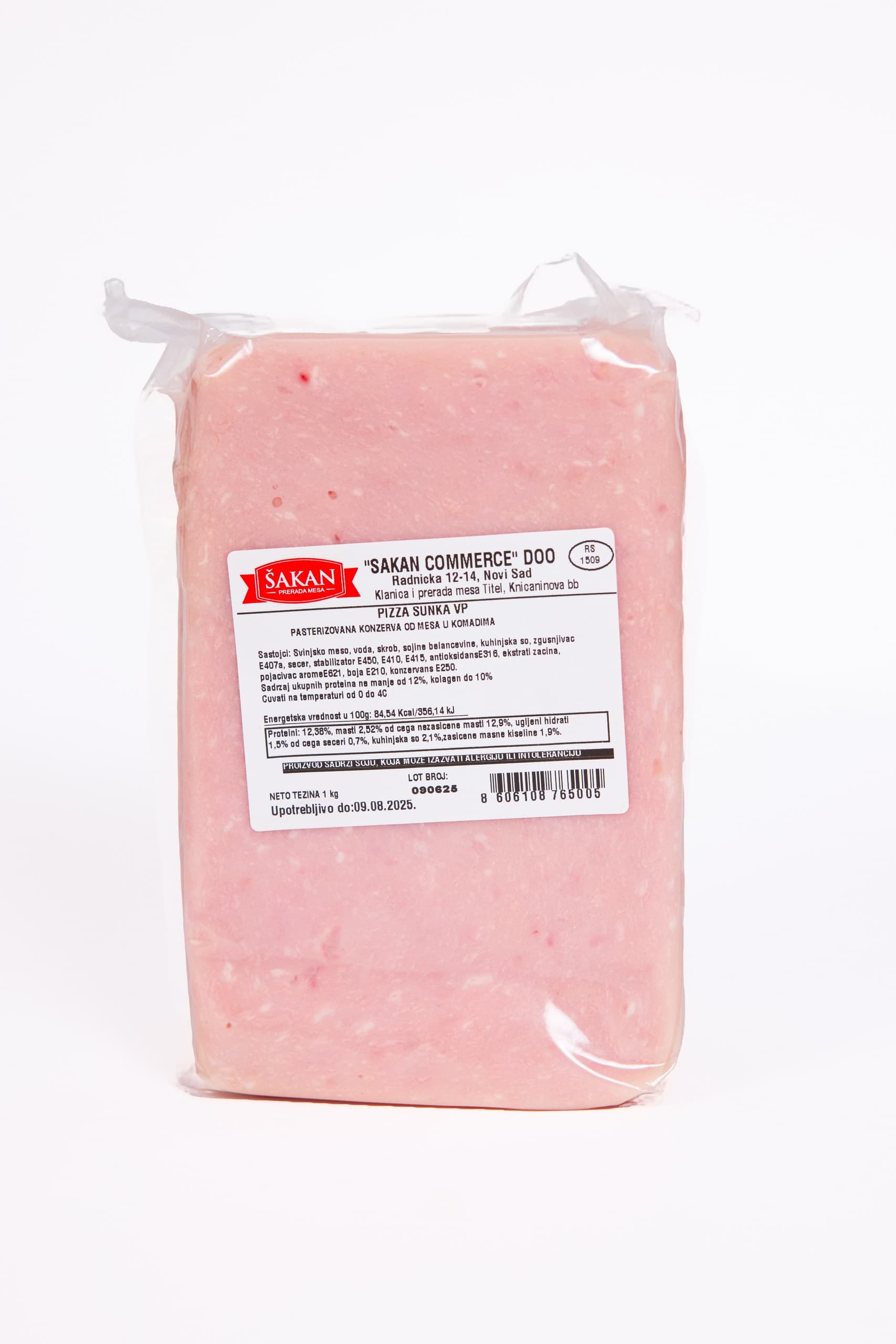 Pica šunka slajs VP 1kg